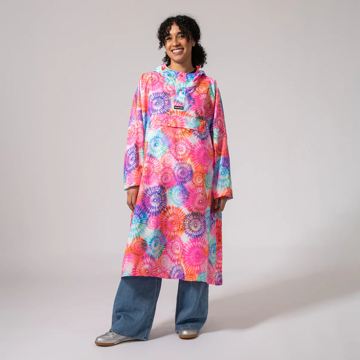 MAC IN A SAC PONCHO - ΑΔΙΑΒΡΟΧΟ - TIE DYE