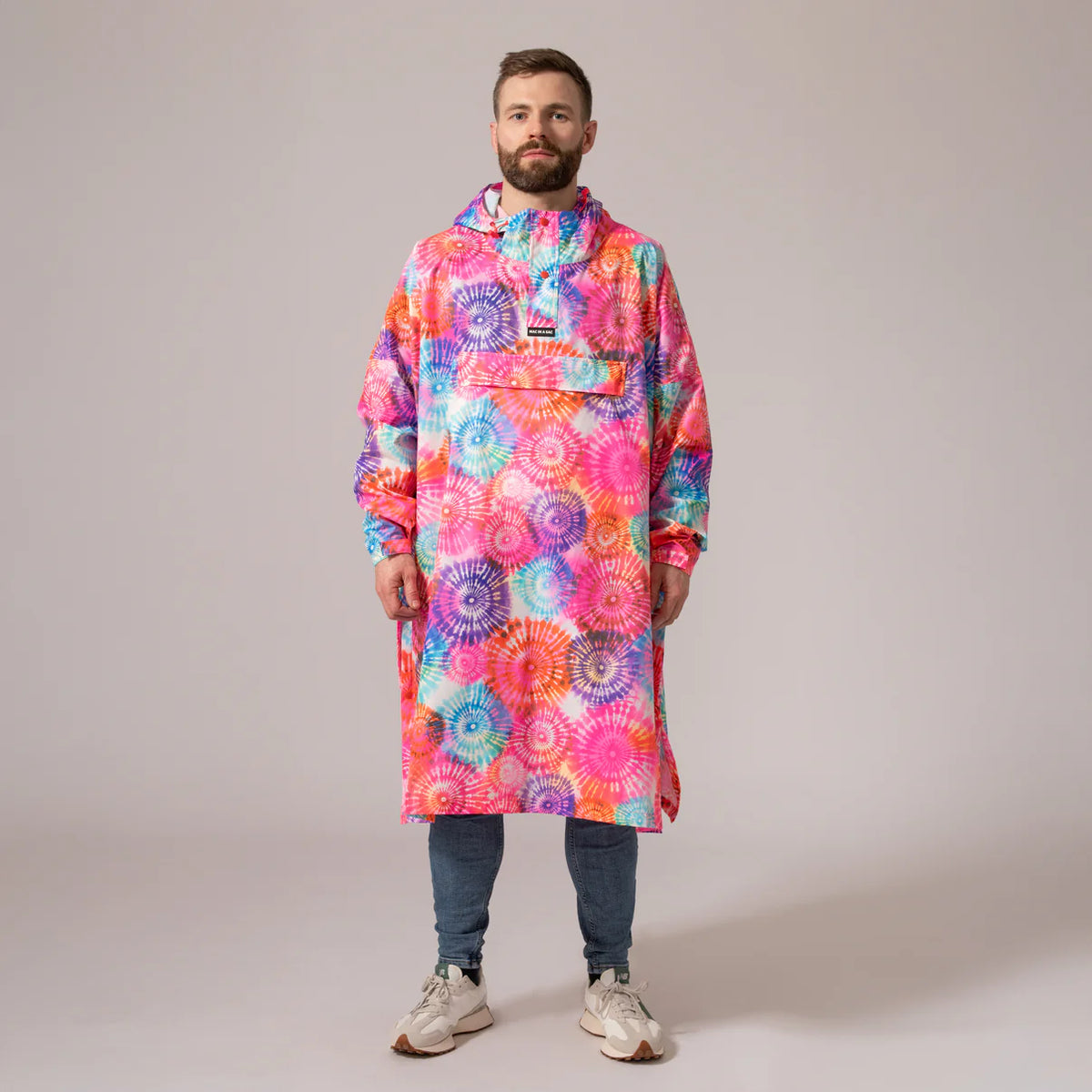 PONCHO - ΑΔΙΑΒΡΟΧΟ - TIE DYE